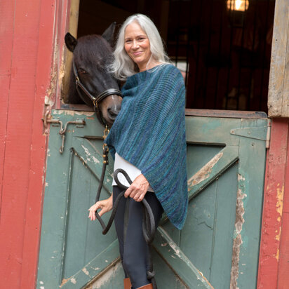 Bosquet Poncho in Berroco Millefiori Light - 393-5 - Downloadable PDF