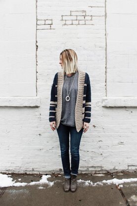 Oxford Boyfriend Cardigan