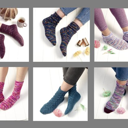 Socktails - 7 sock pattern ebook