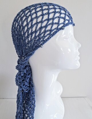 Triangular Mesh Sequin Scarf