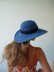 Sun raffia hat Bambino