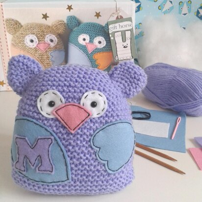 Personalised Little Owl - knitting pattern