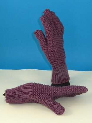 Garter Stitch Gloves