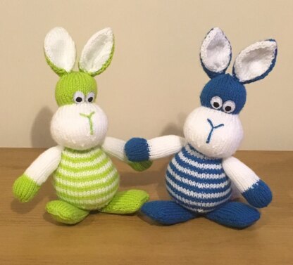Easter Bunnies for the Twins