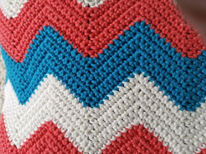 Chevron pillow