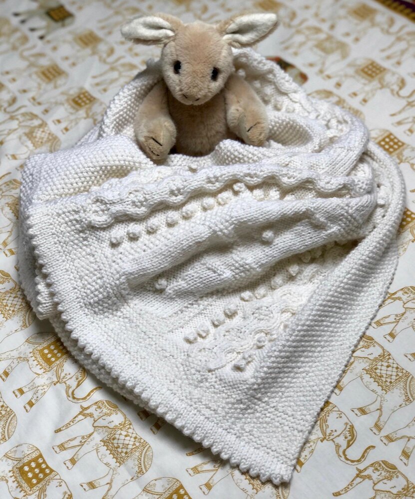 Debbie bliss baby online blanket patterns