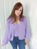 Crochet Sweet Lilac Cardigan Pattern