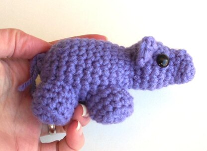 Tiny/Mini Hippo Amigurumi/Plush Toy