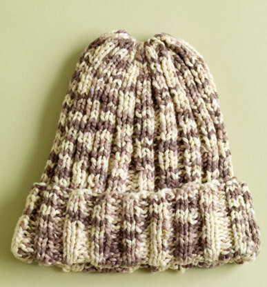 Sand Dollar Hat in Lion Brand Nature's Choice Organic Cotton- L0479