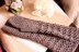 Melange fingerless gloves