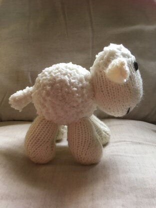 white lamb