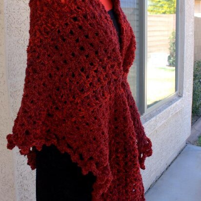 C01 Boucle Shawl