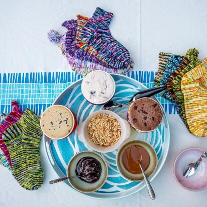 Sundae Socks - knitting pattern