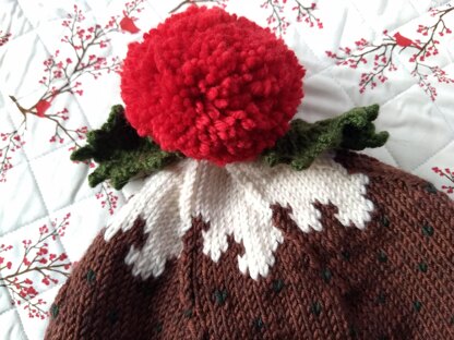 Sixpence Christmas Pudding hat