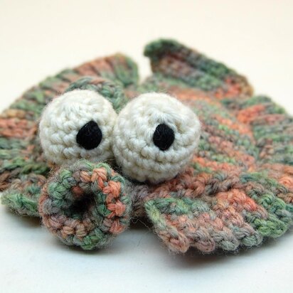 Crochet Flappy Flounder Amigurumi Plush Toy