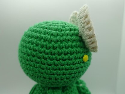 Yogi Frog Amigurumi