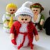 Scrooge Christmas Carol Dolls Knitting Pattern - Toy Knitting Pattern