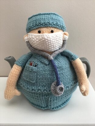 Mary the doctor tea cosy