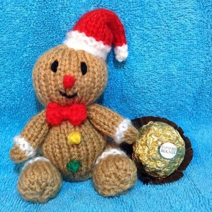 Gingerbread Man Ferrero Choc Cover