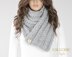 Olivia Knit Button Scarf #805