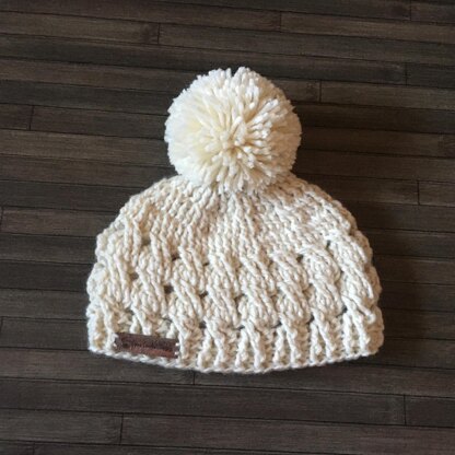 Caleb Cabled Baby Toddler and Child Hat