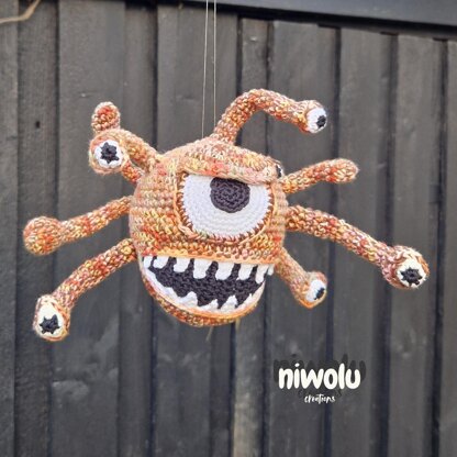 Beholder tentacle monster