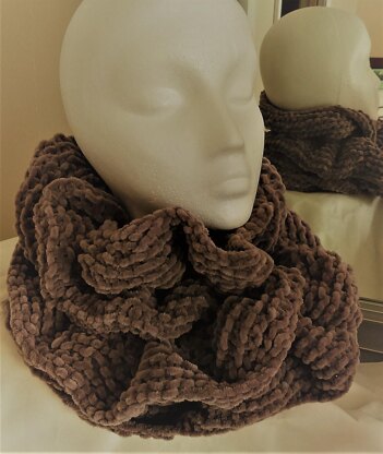 Faux Fur Cowl- Mink