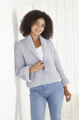 Cardigan & Sweater in King Cole Timeless Classic Super Chunky - 5829 - Leaflet