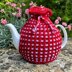 Basket Ribbed 4 Cup Teapot Cosy Knitting Pattern