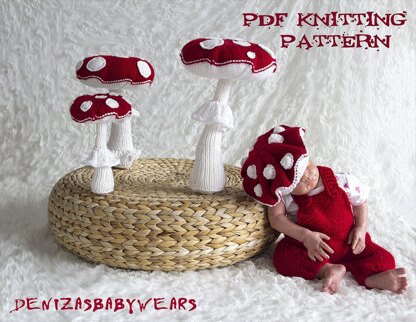 Fly Agarics & baby beret