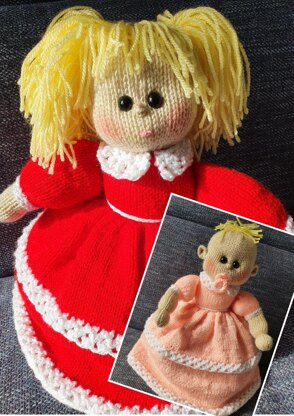 The Woollies Topsy Turvey Doll - Toddler & Baby