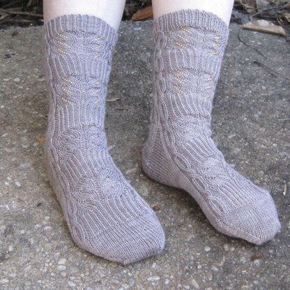 Lori's Favorite Beaded Socks