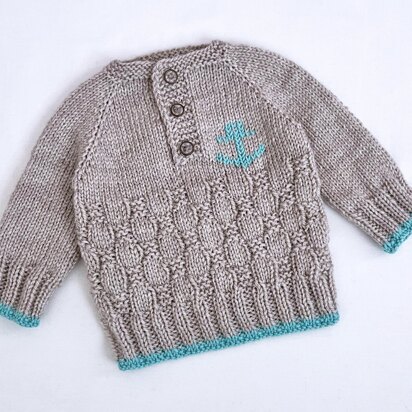 Sailor anchor sweater