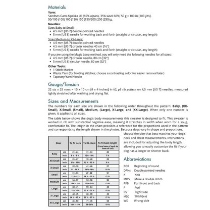 Cozy Canine Rib-Knit