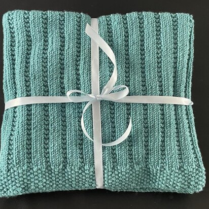 Ribbed Baby Blanket