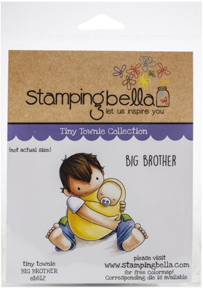 Stamping Bella Cling Stamps - Tiny Townie Big Brother