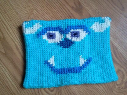 Sack Beanie - Sulley from Monsters Inc Inspired