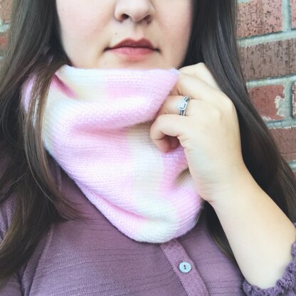 Baby Soft Pink Cowl