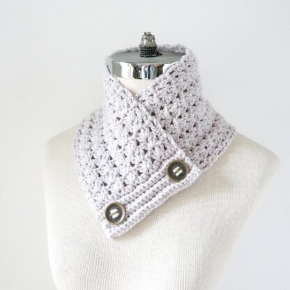Classic Lace Neck Warmer Scarf