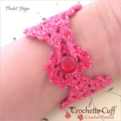 Crochette Cuff / Bracelet Pattern