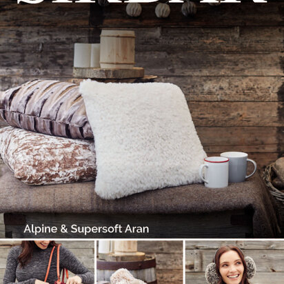 Home Accessories in Sirdar Alpine - 8205 - Downloadable PDF