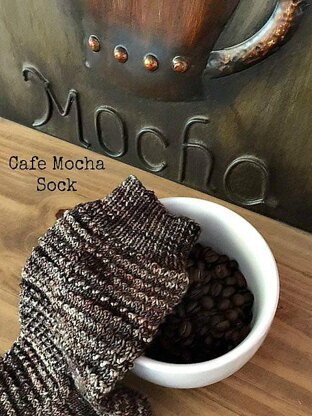 Cafe Mocha Sock