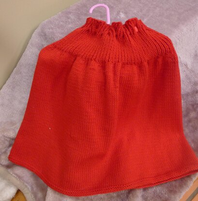 Little Red Riding Hood Cape, Hat sock set