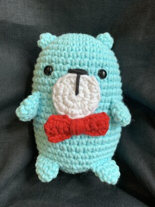 Blue Bear Amigurumi