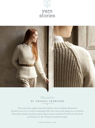 Maugrim Sweater in Yarn Stories Fine Merino DK - Downloadable PDF