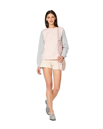 Burda Style Misses' Top – Sweatshirt – Round Neckline – Sleeves with a Twist B6246 - Paper Pattern, Size 8-18