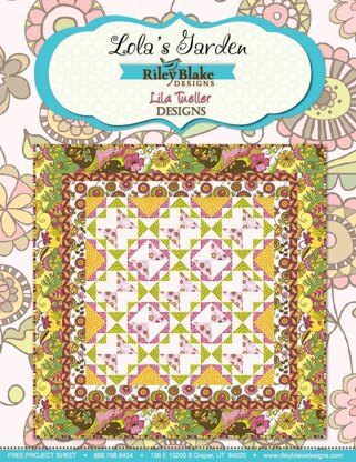 Riley Blake Lola’s Garden - Downloadable PDF