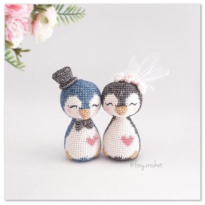 Little Penguin wedding couple