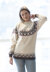 Cliff Sweater in Viking Of Norway Alpaca Storm - UK-2306-5 - Downloadable PDF