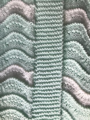 Waves Baby Blanket